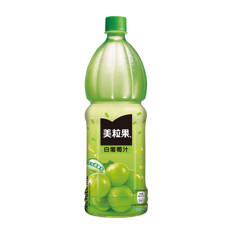 美粒果白葡萄加蘆薈Pet1250ml