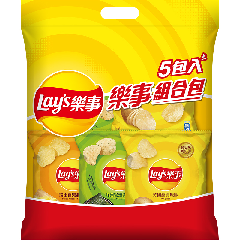 樂事洋芋片組合包170g