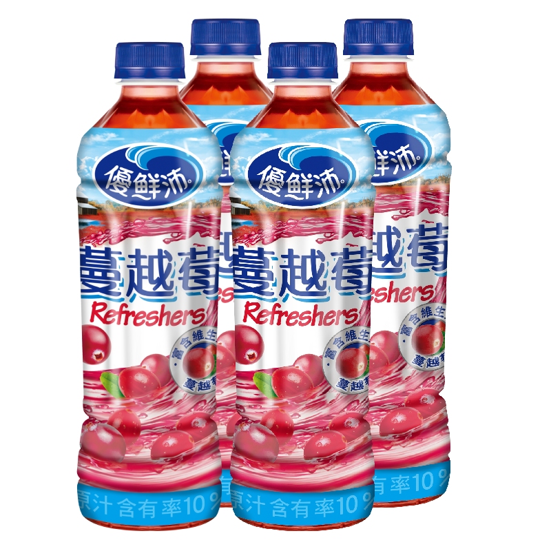 優鮮沛蔓越莓綜合果汁Pet500ml