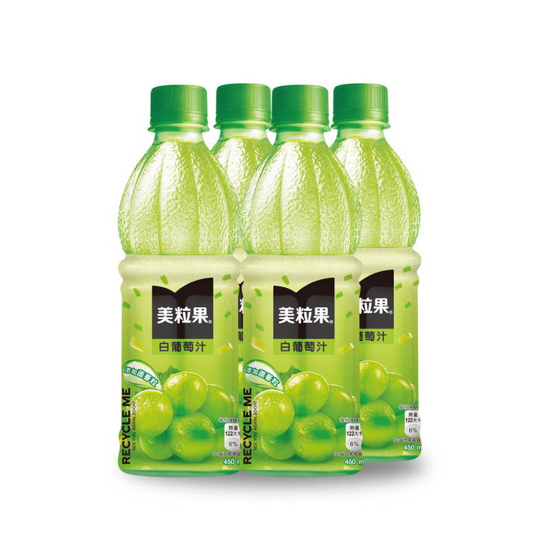 美粒果白葡萄蘆薈450mlPet