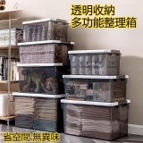 禧天龍透明收納箱 塑膠大號收納盒 有蓋書籍裝書多功能防塵收納箱 家居收納整理箱 禧天龍透明收納箱 塑膠大號收納盒 有蓋書籍裝書多功能防塵收納箱 家居收納整理箱
