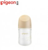 【Pigeon貝親 】第三代母乳實感矽膠護層玻璃奶瓶160ml/純真璀璨 【Pigeon貝親 】第三代母乳實感矽膠護層玻璃奶瓶160ml/純真璀璨