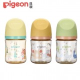 【Pigeon貝親 官方直營】第三代母乳實感彩繪款PPSU奶瓶160ml(3款)