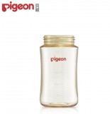 【Pigeon 貝親】第三代寬口PPSU奶瓶空瓶240ml(PPSU奶瓶 耐摔 耐高溫 可替換空瓶)