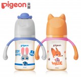 【Pigeon 貝親】第三代迪士尼母乳實感PPSU奶瓶240ml/動物方城市(茱蒂兔/尼克狐)