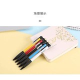 【晨光文具辦公用原子筆 文具批發 ABP41701 黑/紅/藍色 0.7mm 