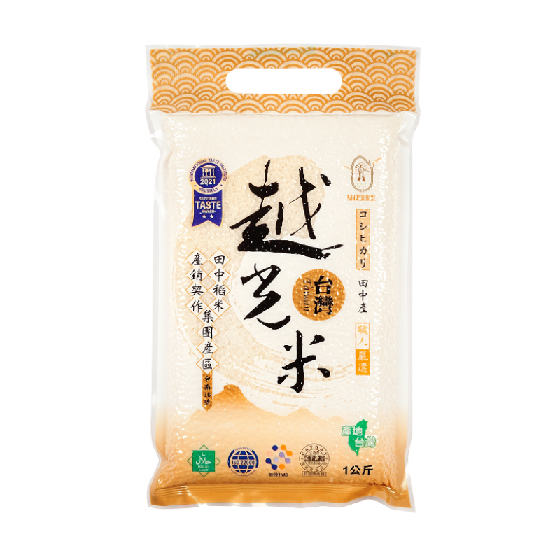 TANAKA RICE台灣越光米台南16號