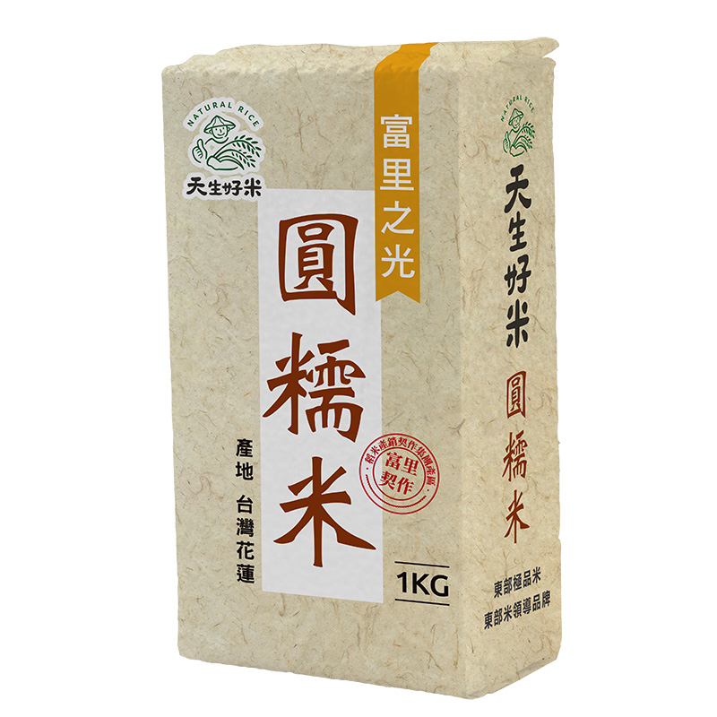 天生好米-圓糯米 1Kg