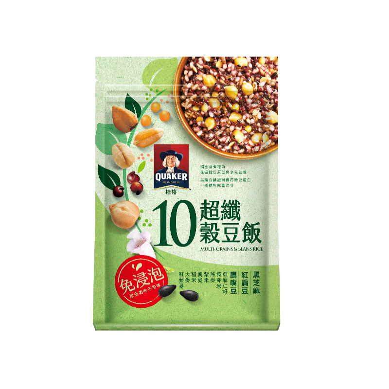 桂格免浸泡10超纖穀豆飯 1Kg