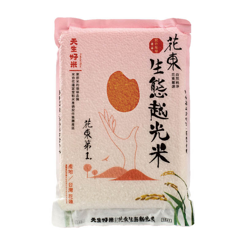 天生好米花東生態台灣越光米1.5Kg