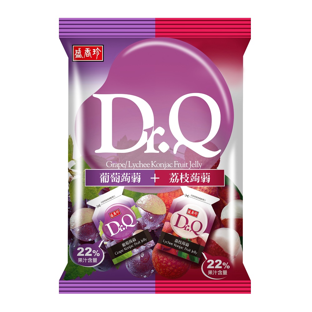Dr.Q雙味蒟蒻(葡萄+荔枝)