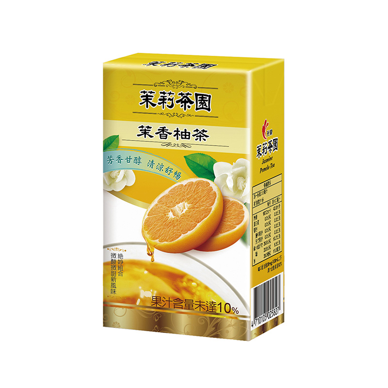 茉莉茶園茉香柚茶 250ml