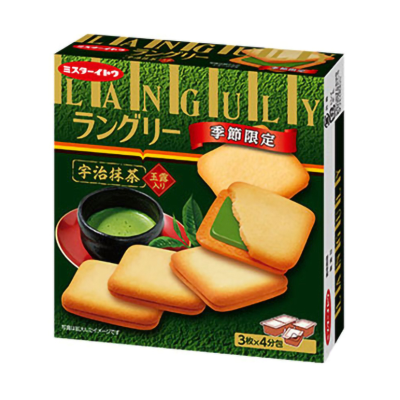 伊藤先生夾心餅乾抹茶口味