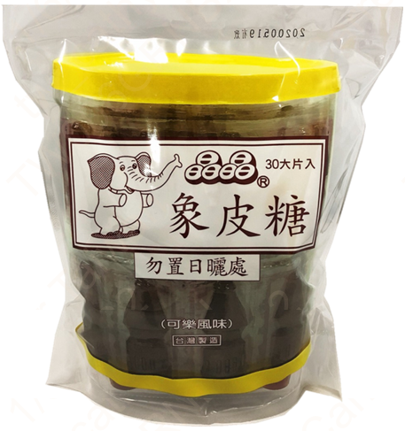 晶晶蜜蜜象皮糖-可樂420g