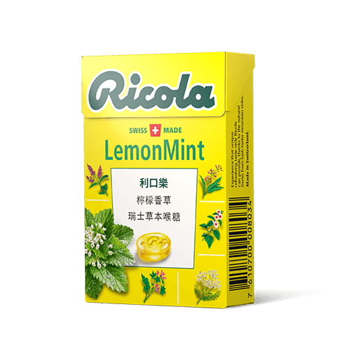 利口樂瑞士草本喉糖-檸檬薄荷風味