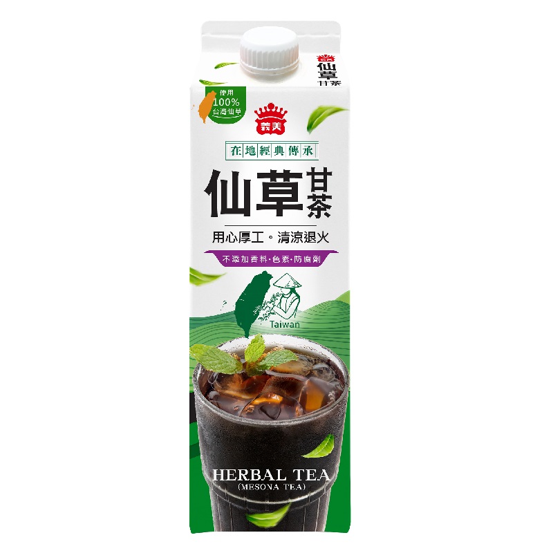 義美仙草甘茶946ml