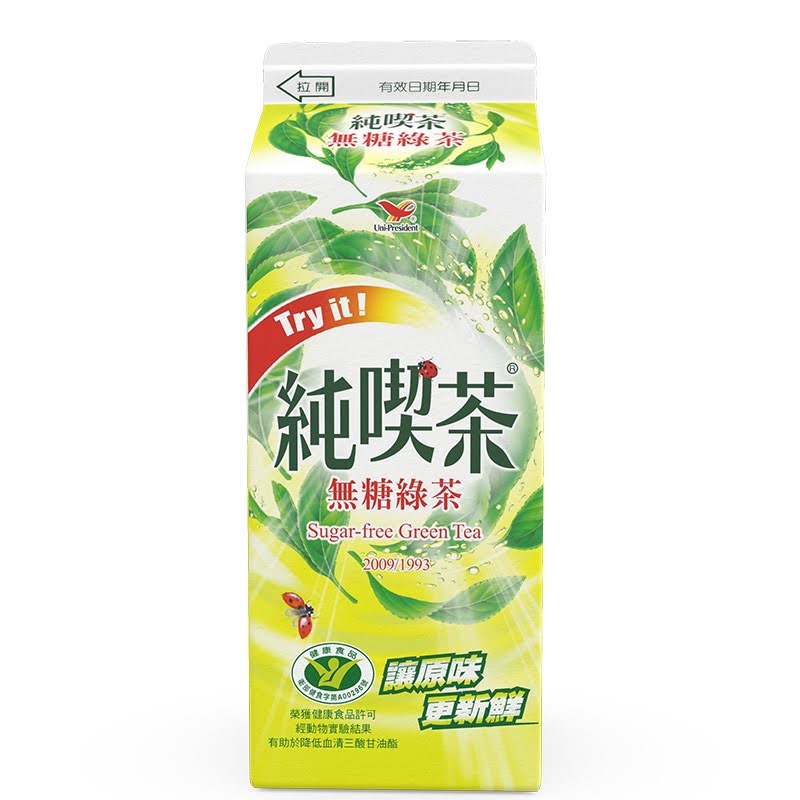 統一純喫茶-無糖綠茶650ml