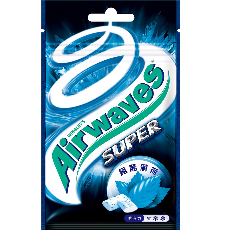 Airwaves Super口香糖極酷薄荷