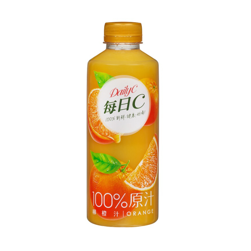 每日C 100％柳橙汁-800ml