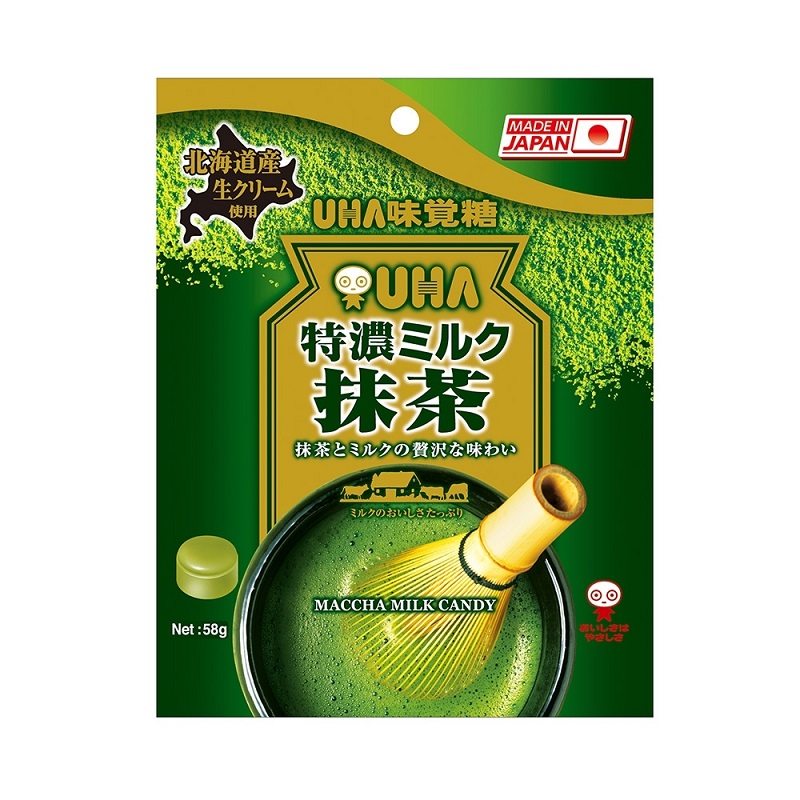 味覺糖特濃牛奶糖-抹茶味58g