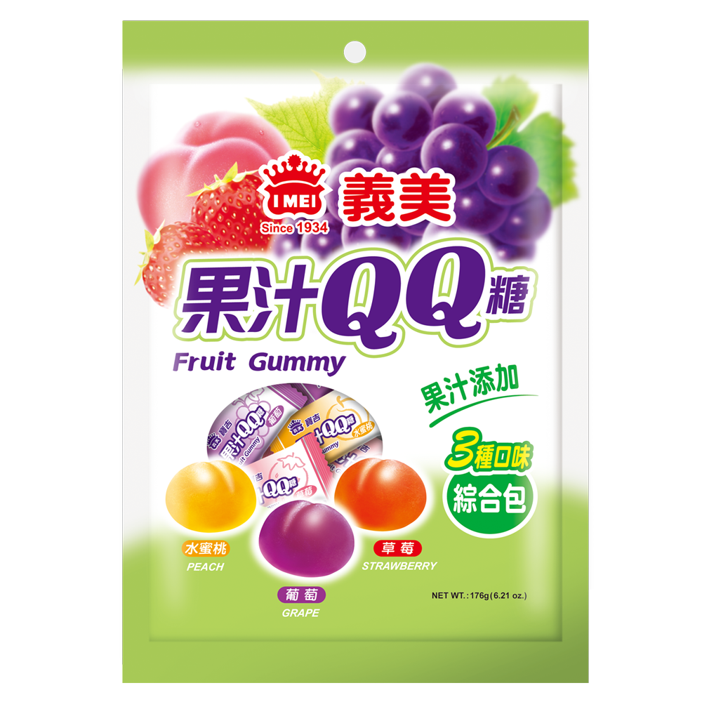 義美果汁QQ糖（綜合）