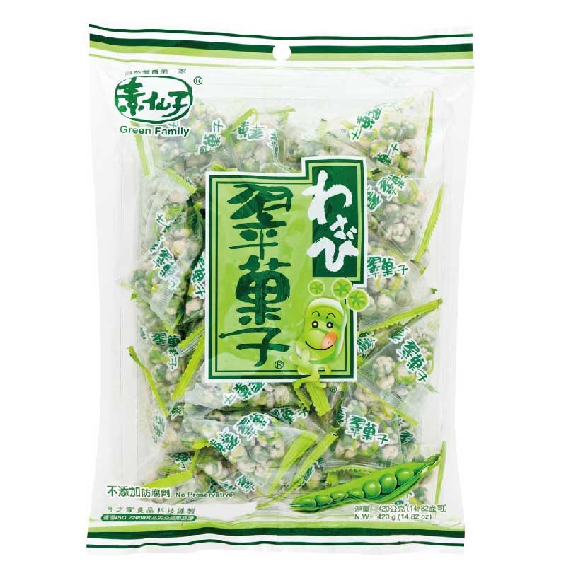 哇沙米翠果子420g