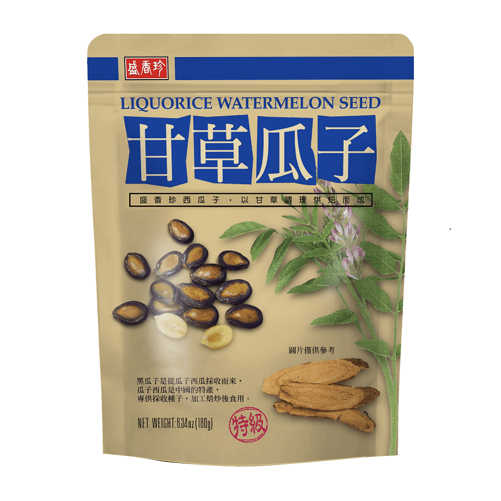盛香珍特級甘草瓜子180g