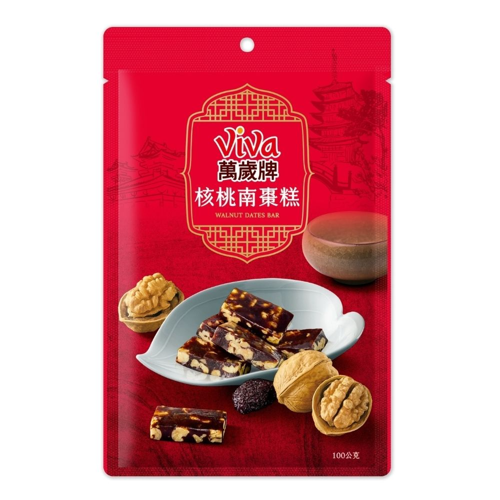 萬歲牌核桃南棗糕100G