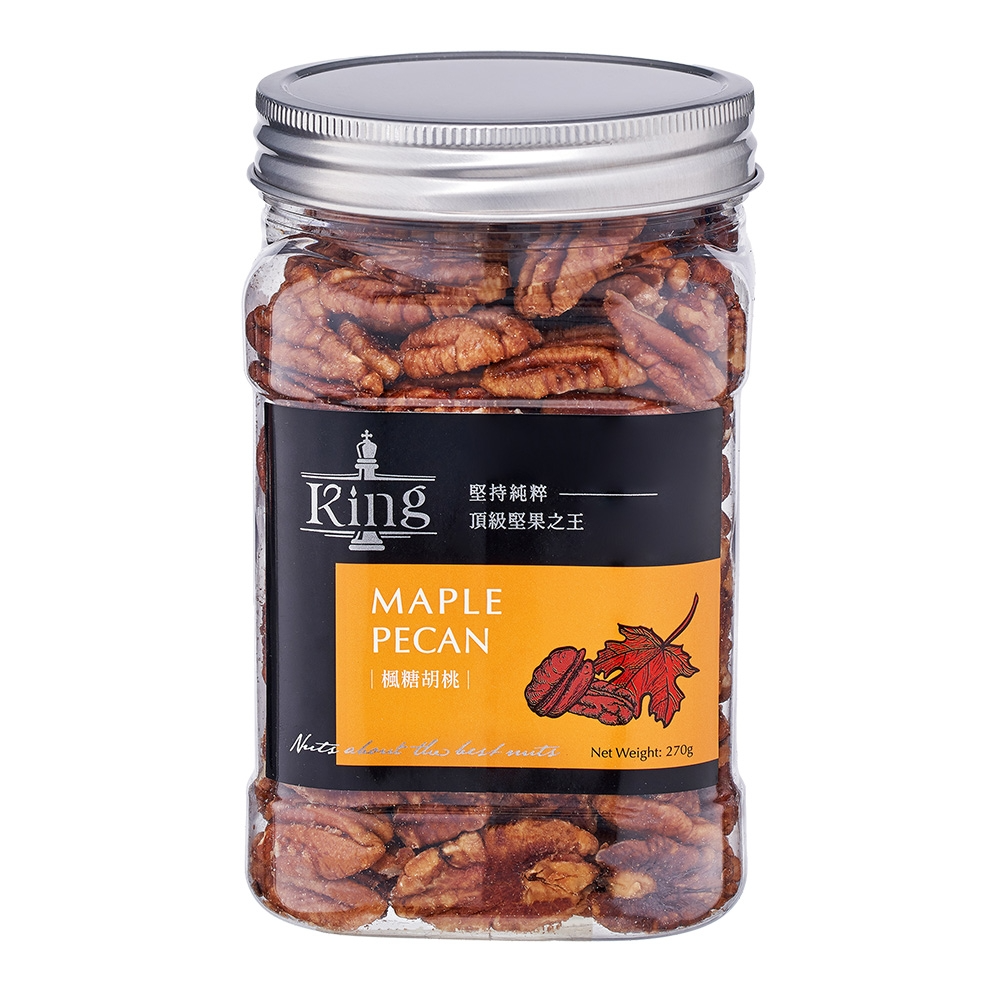 KING楓糖胡桃罐270g