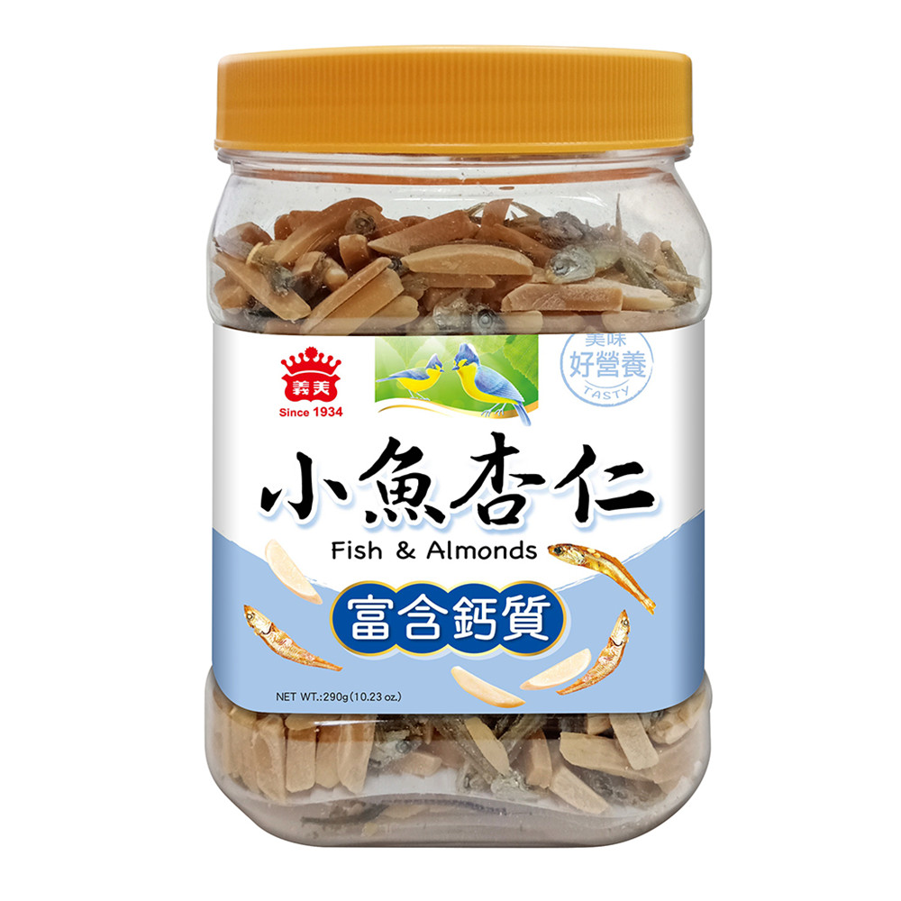 義美小魚杏仁255g