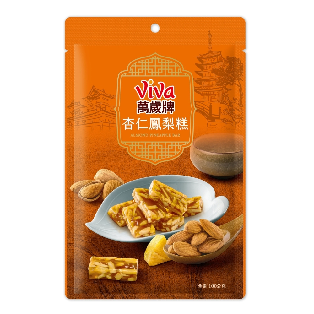萬歲牌杏仁鳳梨糕100G