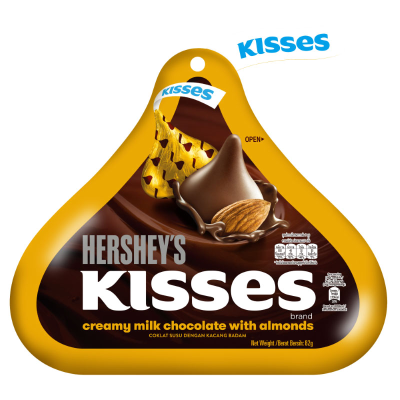 Kisses水滴杏仁巧克力82g