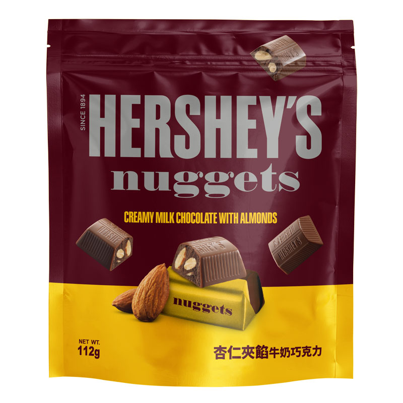好時金磚杏仁夾餡牛奶巧克力(分享包)