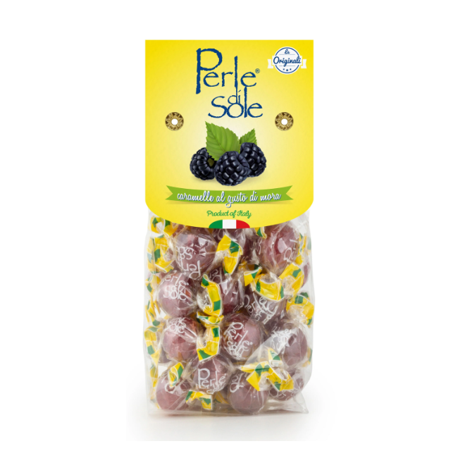 義大利Perle di Sole 黑莓硬糖
