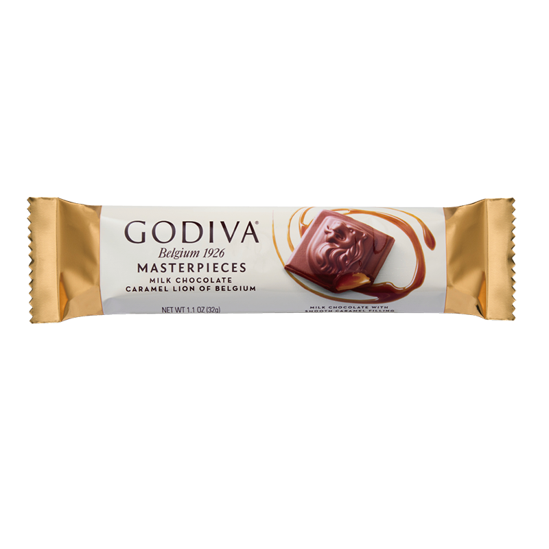 GODIVA經典大師焦糖醬夾心牛奶巧克力棒