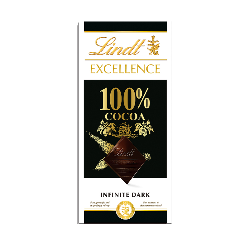 瑞士蓮極醇系列100％黑巧克力50g