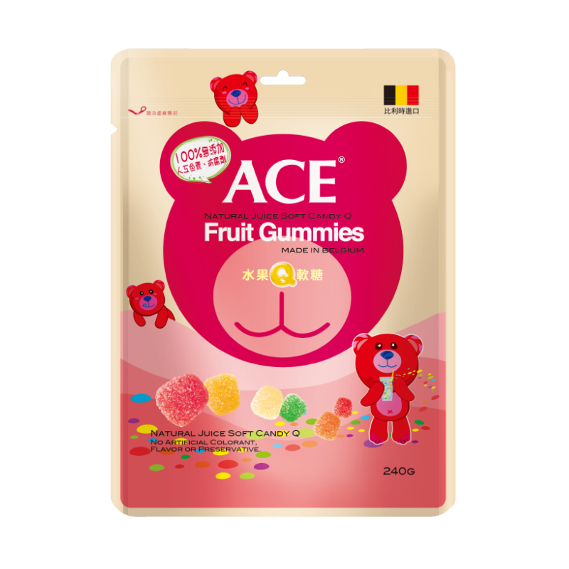 ACE水果Q軟糖量販包