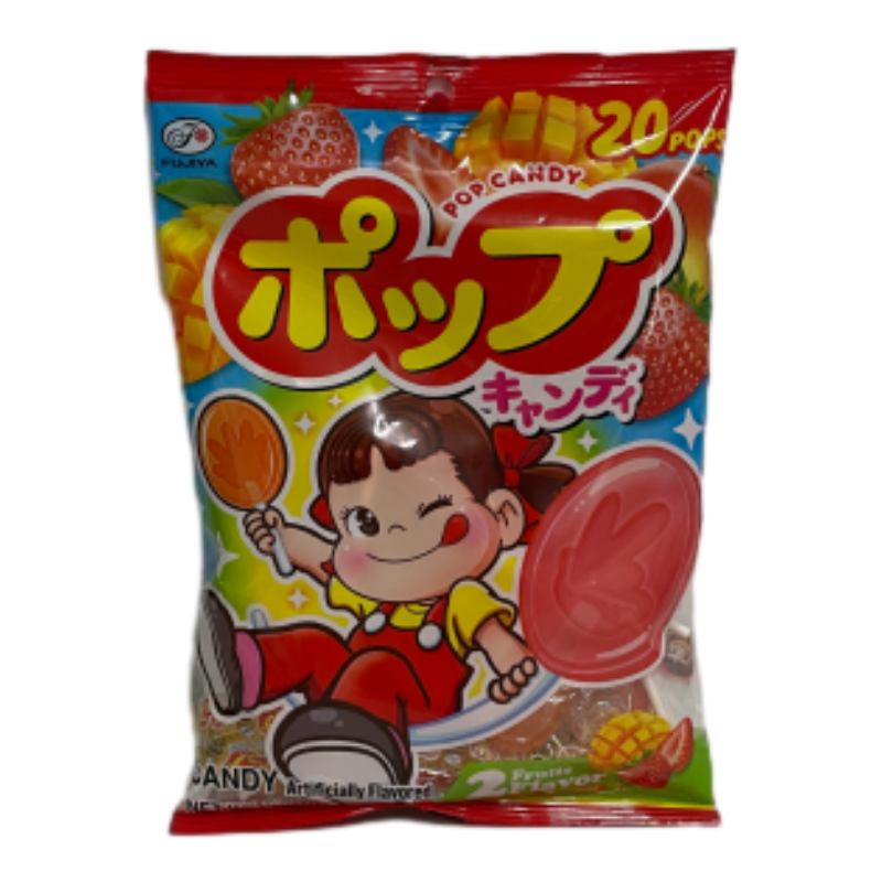 不二家 POP棒棒糖20支-海外限定