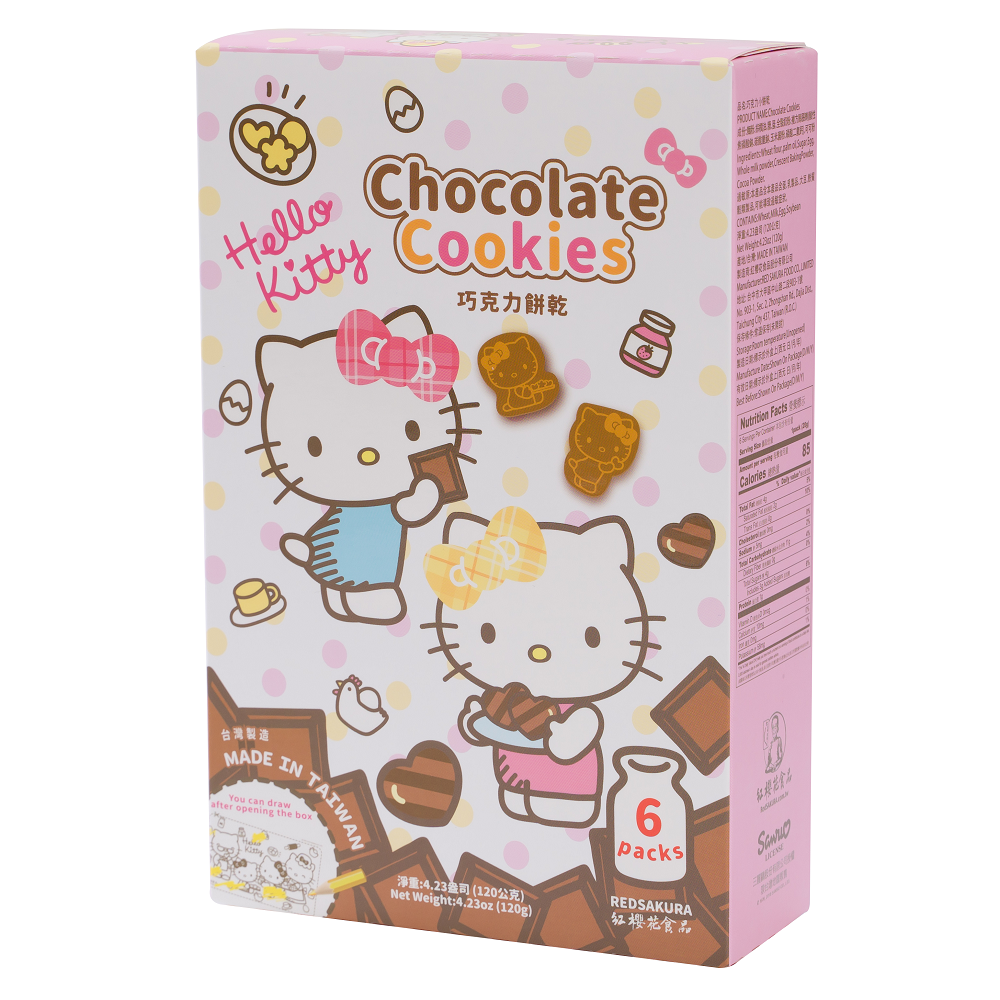 Hello Kitty 巧克力小曲奇-6入
