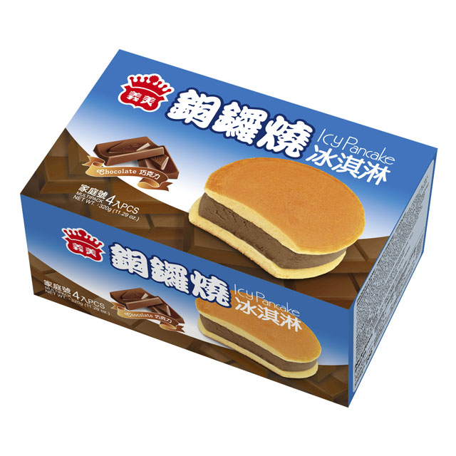 義美銅鑼燒冰淇淋--巧克力
