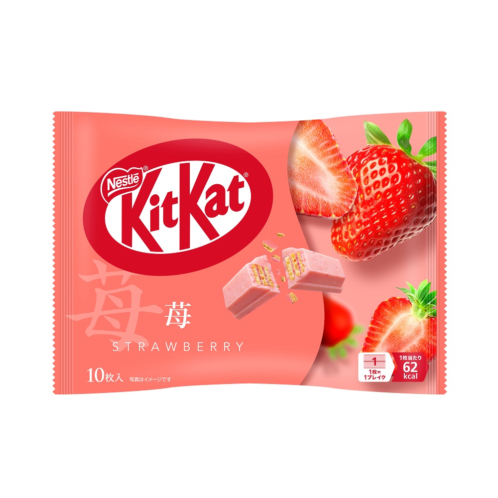 KitKat奇巧威化巧克力-草莓113g