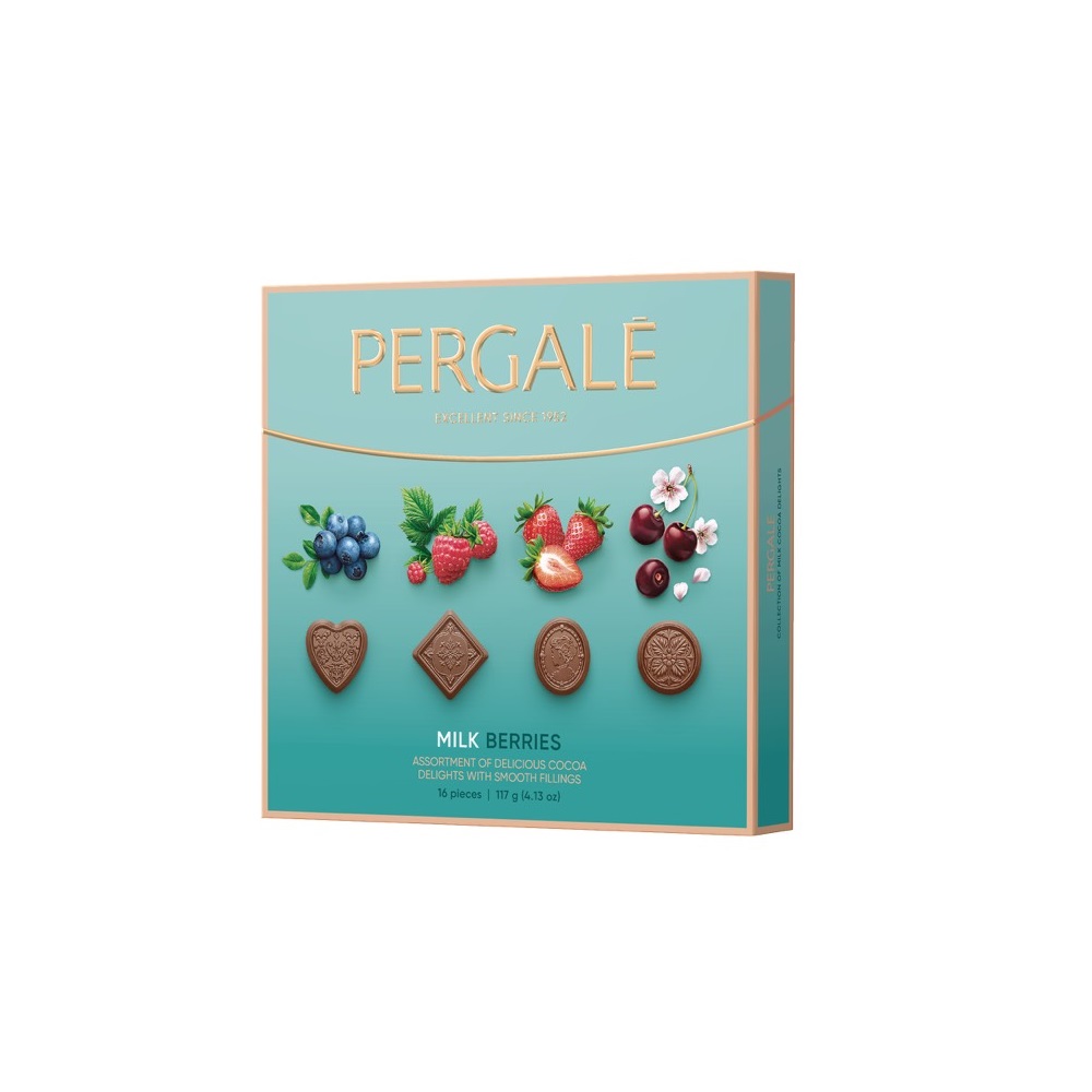 Pergale綜合莓果夾心牛奶可可禮盒