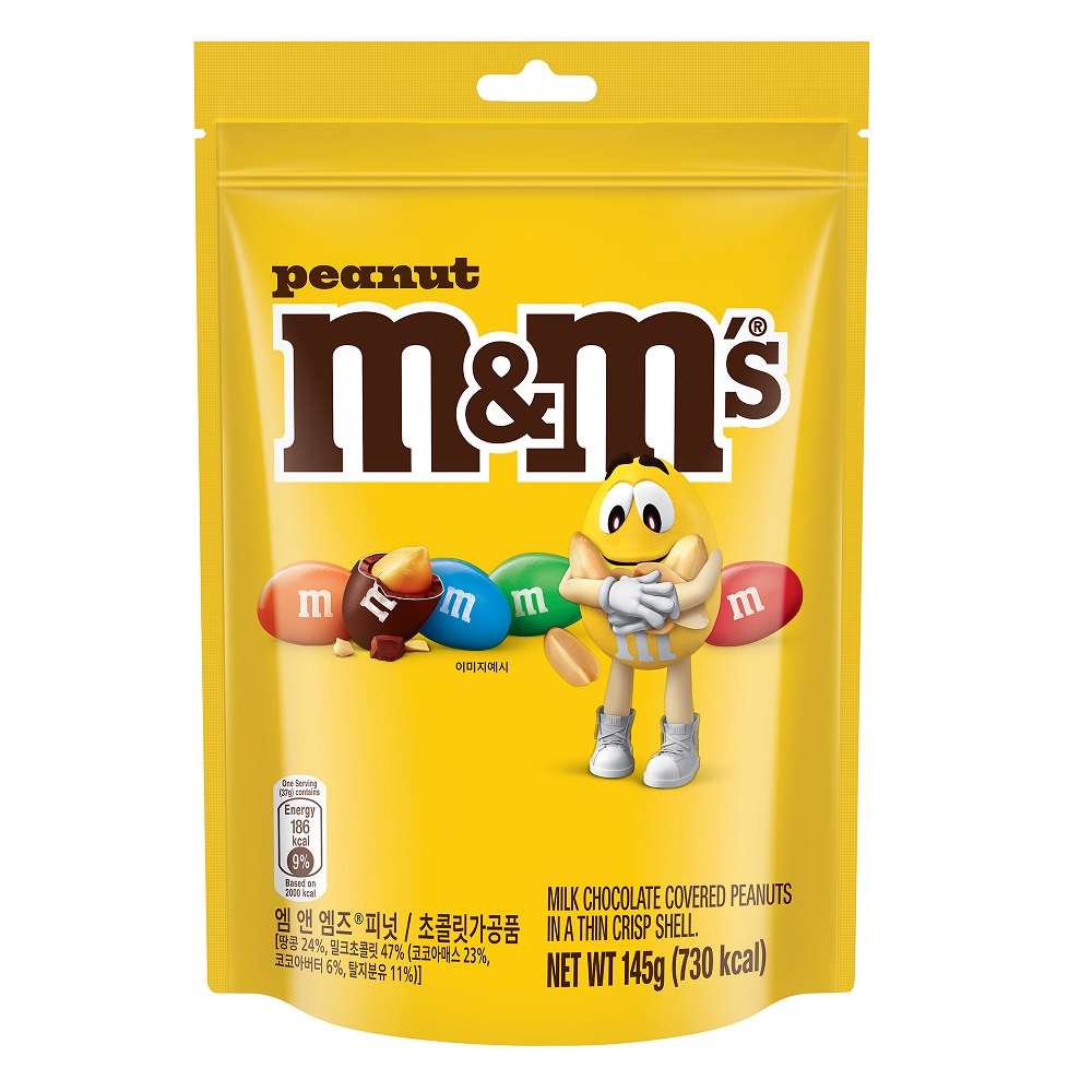 MMS花生糖衣巧克力145g立袋裝