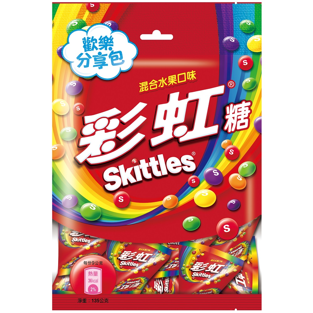 Skittles彩虹糖家庭號混合水果