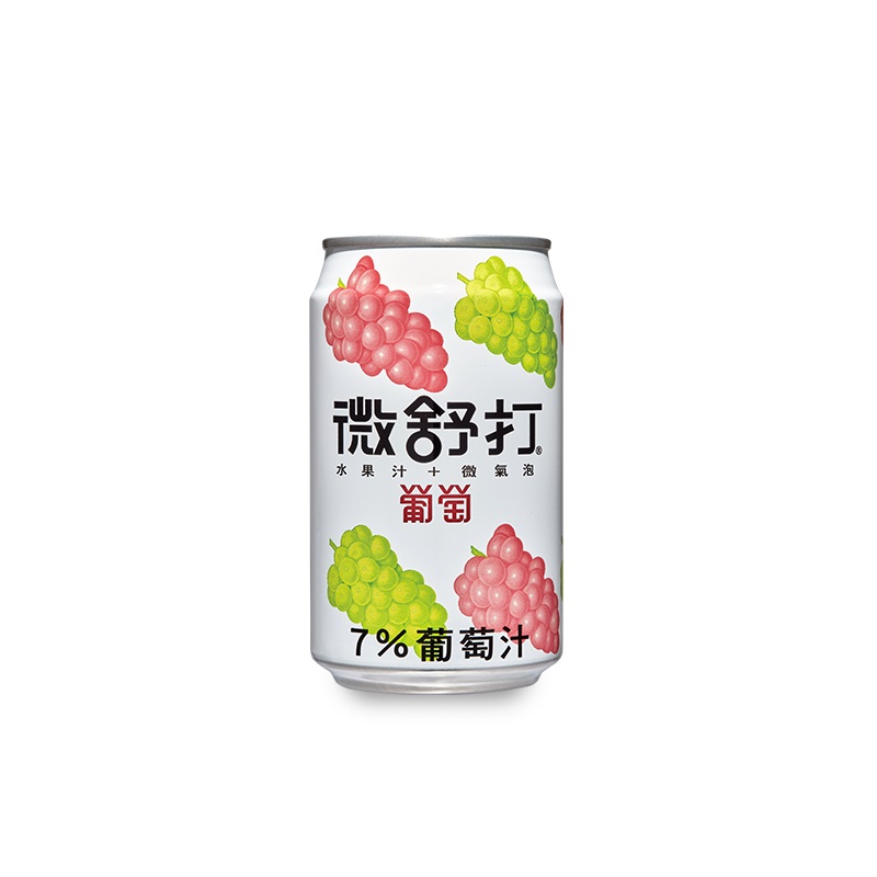 微舒打葡萄can320ml
