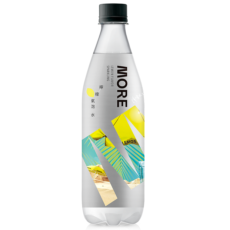 味丹多喝水MORE氣泡水檸檬風味Pet560ml