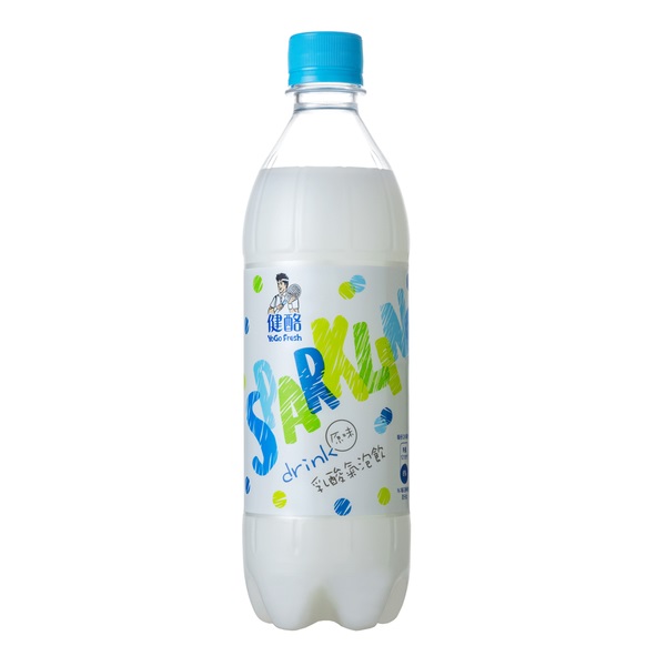 健酪乳酸氣泡飲_原味PET580ml