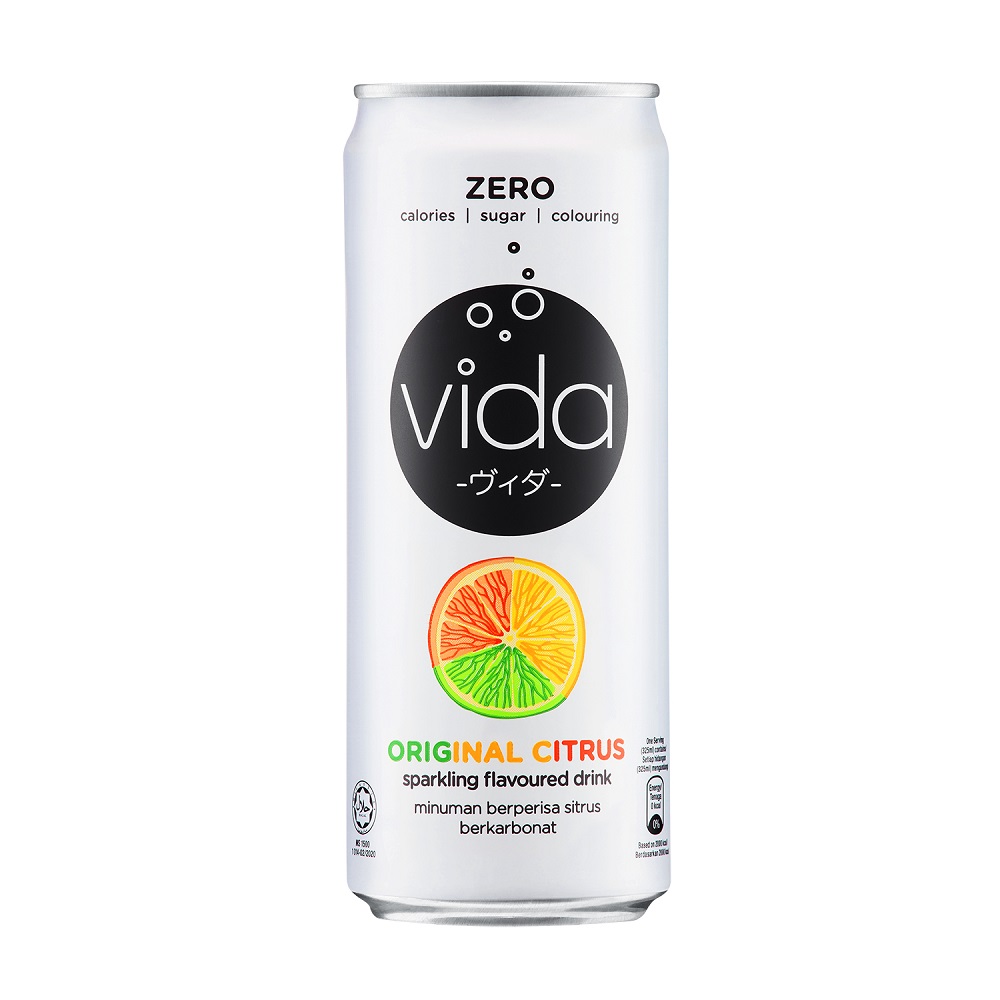 VIDA氣泡飲(柑橘味)