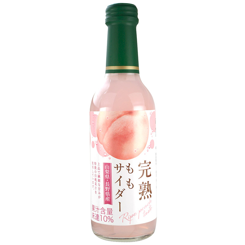 木村完熟白桃汽水240ml