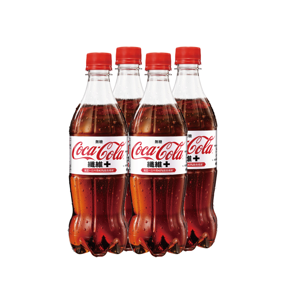 可口可樂纖維+ Pet 600ml